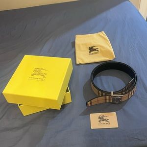Burberry Belt reversible